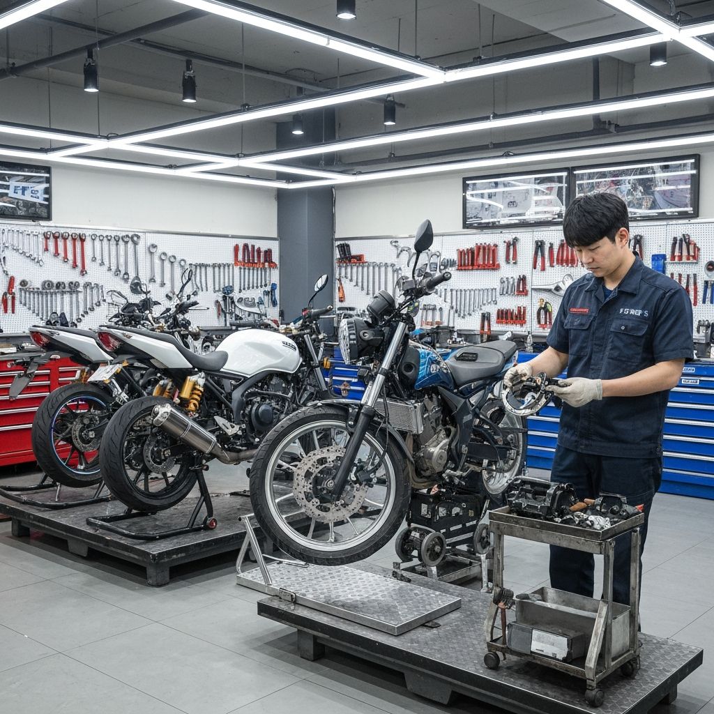 도맨바이크 오프라인 매장 내부