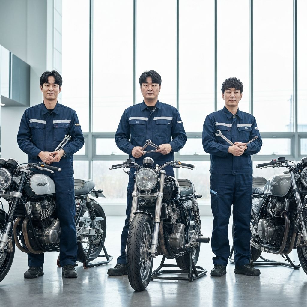 도맨바이크 전문 정비팀